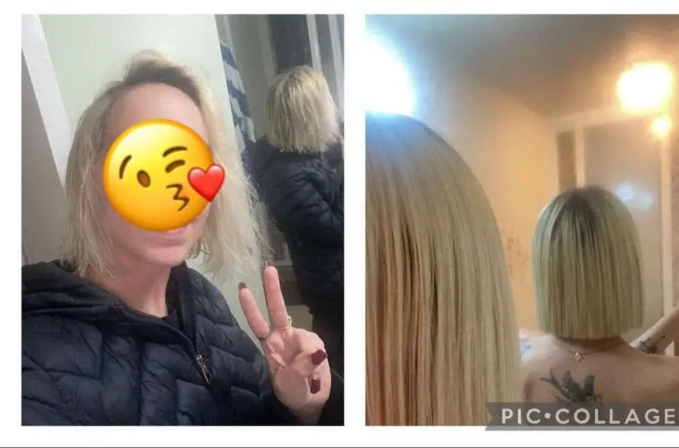 Resultado de alaciado compartido por Paty Cano